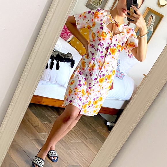 & Other Stories Floral Mini Dress - NEW - Picture 6 of 11